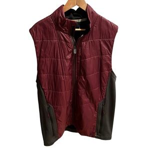 Smartwool Men's Smartloft Vest Size XL Burgundy